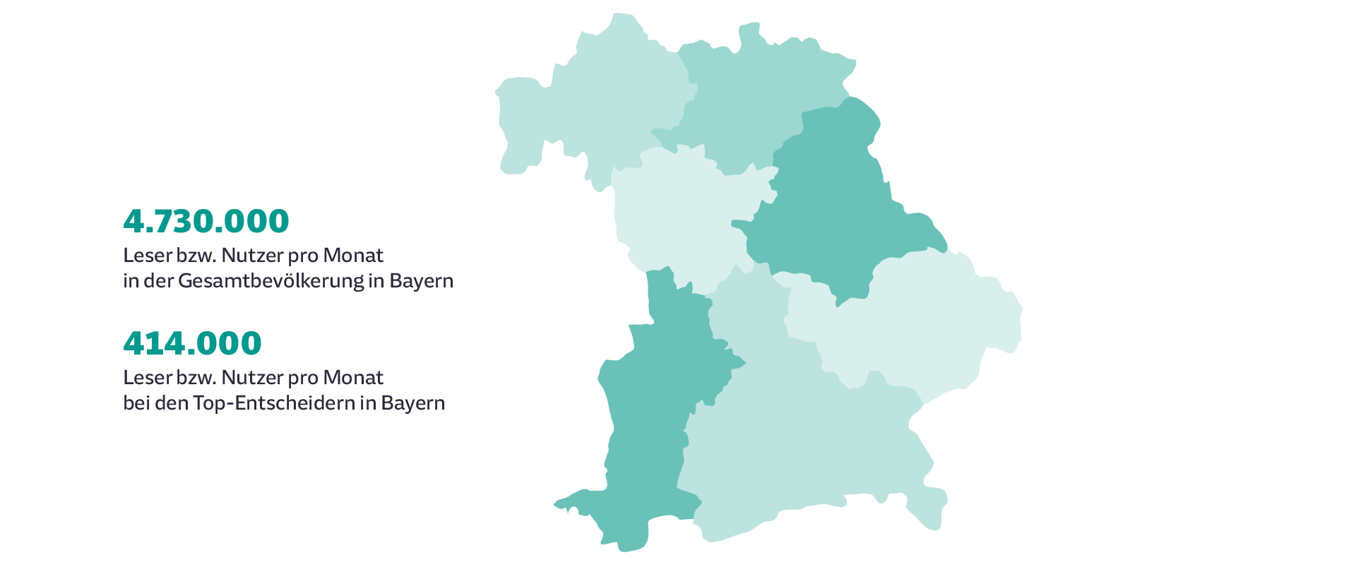 Konsumfreude in Bayern, Karte