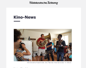 SZ Kino Newsletter