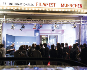 Eingang Kino zum Filmfest München